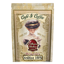 CAFÉ NATURAL ARÁBICA 100% EN GRANO 500G. Cafés