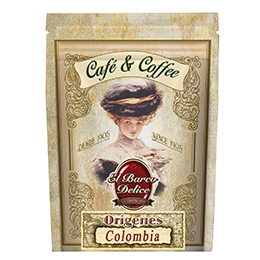 CAFÉ ORÍGEN COLOMBIA EN GRANO 500G. Cafés